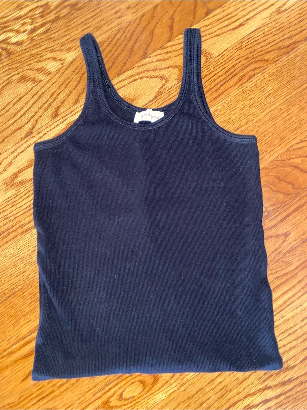 Anine Bing Black Tank Top